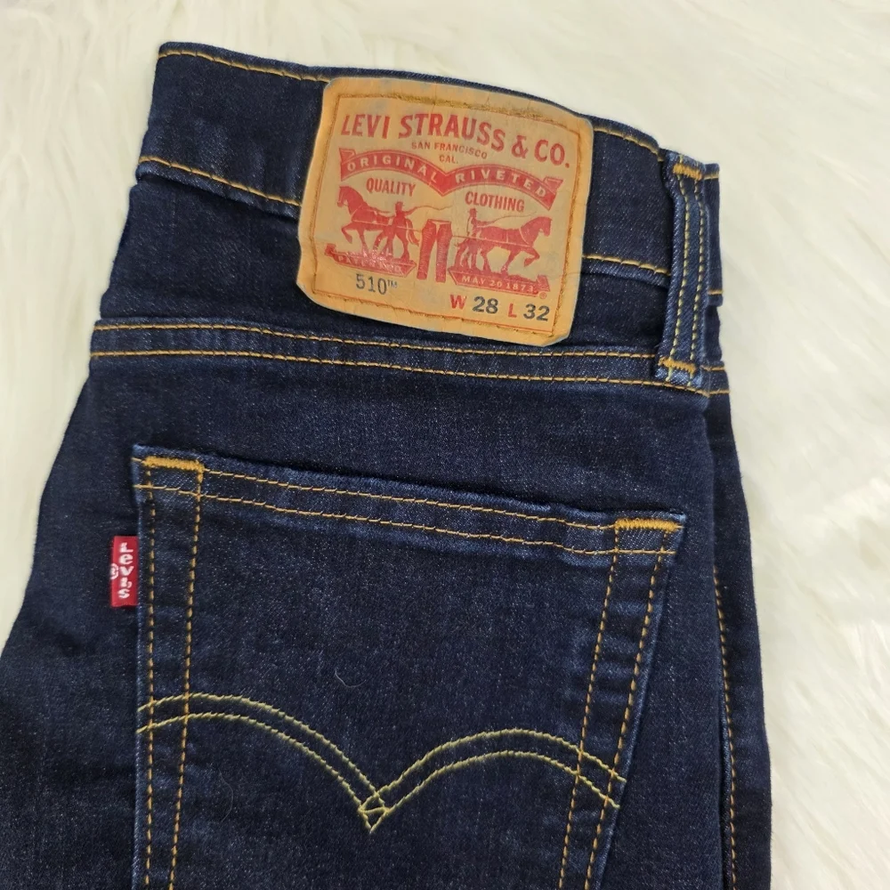 Levi's 510 Skinny Fit Dark Wash Men's Jeans